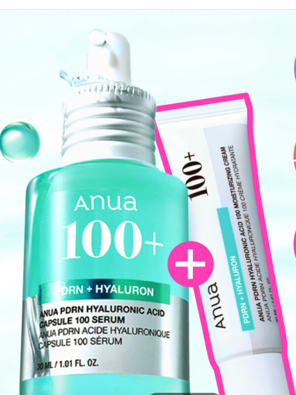 Pack Anua PDRN + Hyaluronic Acid (Sérum + Crema) - Imagen 2