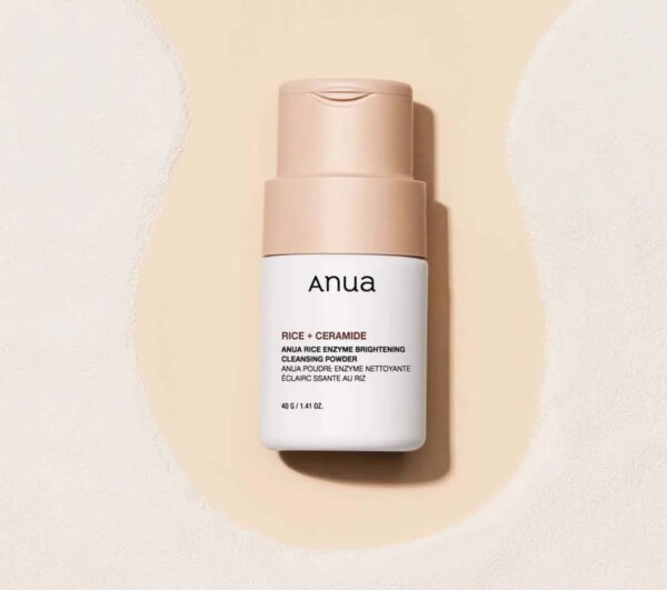 Anua Rice + Ceramide Enzyme Brightening Cleansing Powder – 40 g - Imagen 2