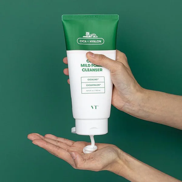 VT Cica Mild Foam Cleanser 300 ml - Imagen 3