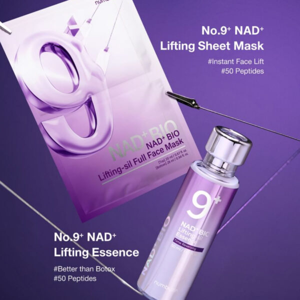 Numbuzin Nº9 NAD+ Lifting Essence + Mask Pack