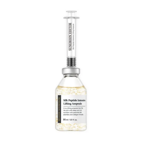 Sungboon Editor Silk Peptide Intensive Lifting Ampoule- con Péptidos de Seda - Imagen 2