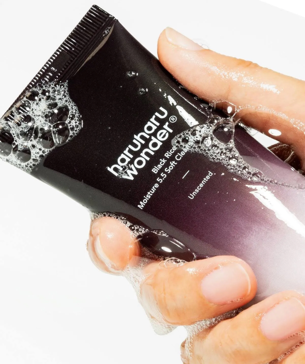 HaruHaru Wonder Black Rice Moisture 5.5 Soft Cleansing Gel - Imagen 2