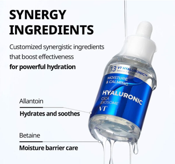 VT Cosmetics Cica Exosome H3 Hyaluronic Ampoule – Sérum Hidratante 30 ml - Imagen 3