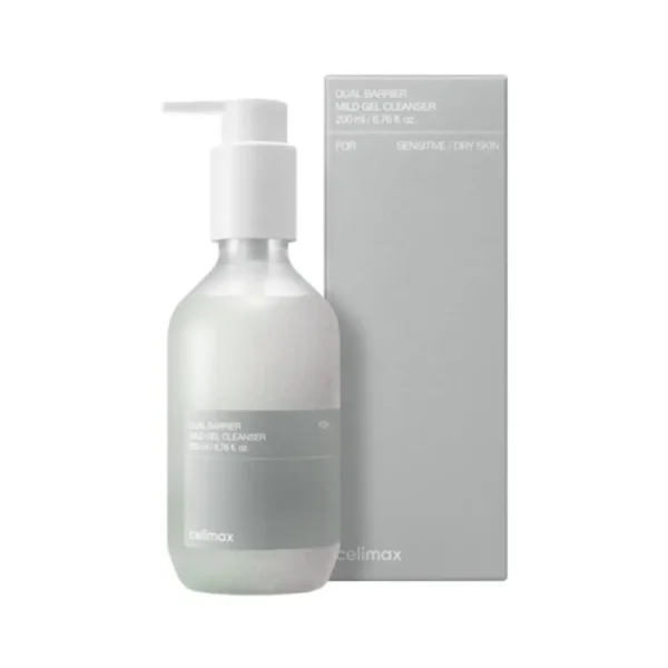 Celimax Dual Barrier Mild Gel Cleanser – Limpiador Facial Suave Reparador - Imagen 2