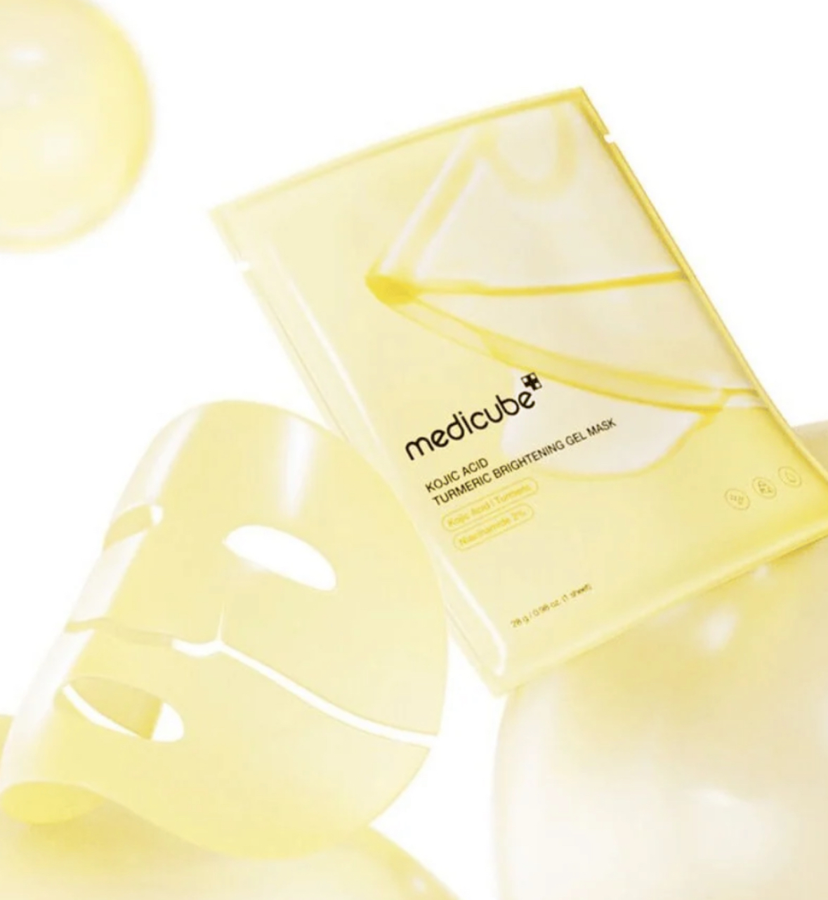 Medicube Kojic Acid Turmeric Brightening Gel Mask - Imagen 2