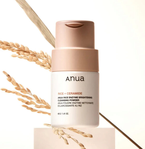 Anua Rice + Ceramide Enzyme Brightening Cleansing Powder – 40 g