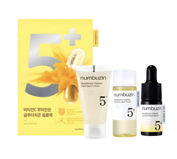 Mini Kit Iluminador Vitamina C Numbuzin No.5+