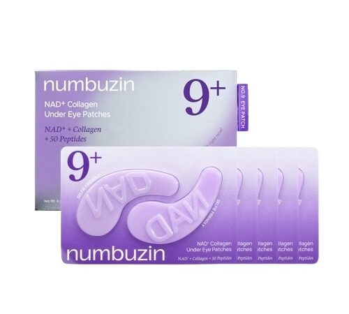 Numbuzin No.9 NAD+ Collagen Under Eye Patch