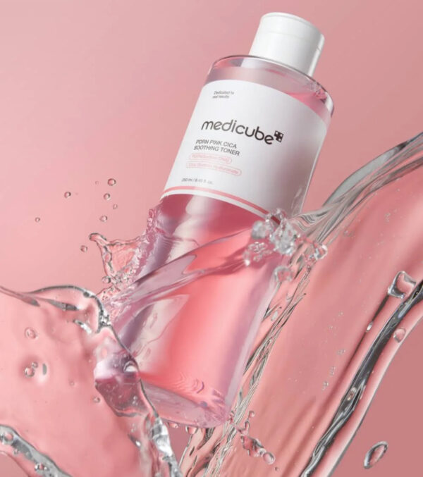 Medicube PDRN Pink Cica Soothing Toner – Tónico calmante e hidratante con PDRN - Imagen 2