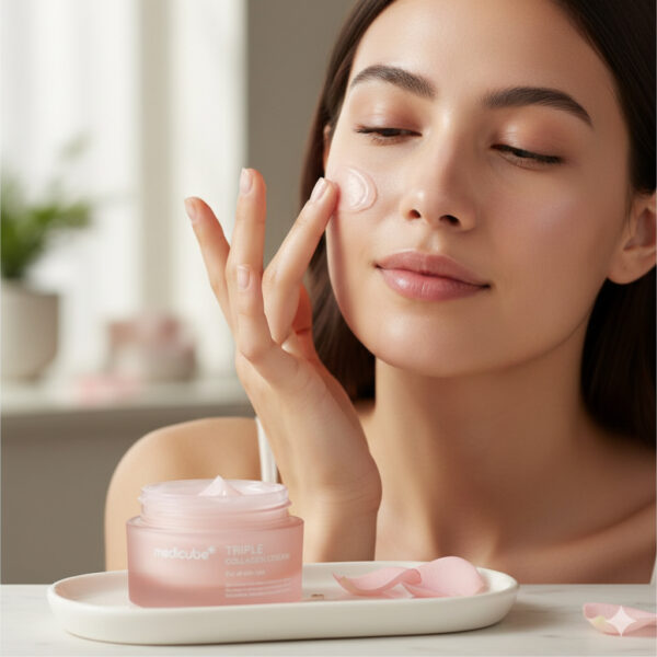 Medicube Triple Collagen Cream – Crema Coreana con Colágeno para Firmeza y Elasticidad - Imagen 2