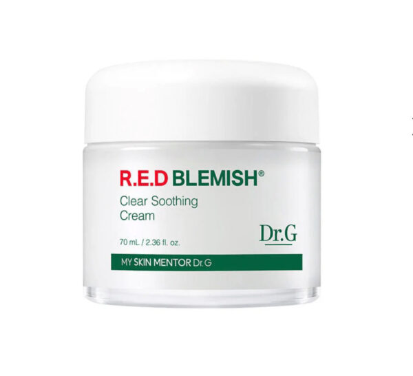 Dr.G Red Blemish Soothing Cream – Crema Facial Calmante para Piel Sensible