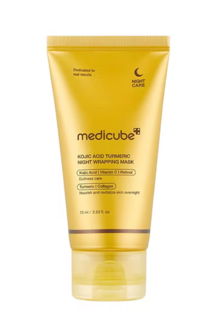 Medicube Kojic Acid Turmeric Night Wrapping Mask (75 ml) - Imagen 2