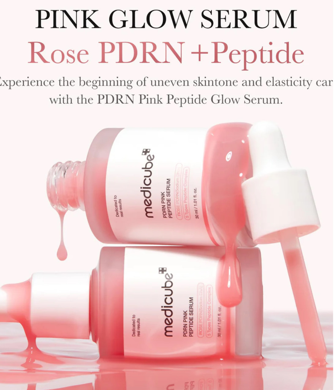 Medicube PDRN Pink Peptide Serum - Imagen 3