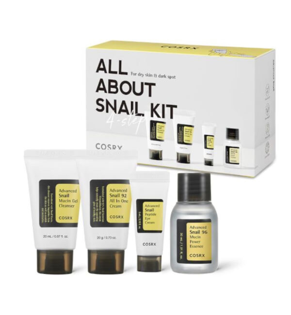 COSRX All About Snail Kit rutina coreana baba de caracol
