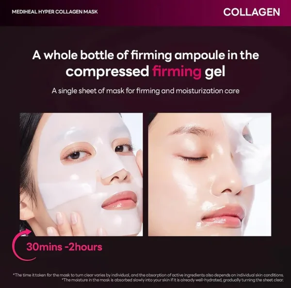 Mediheal Hyper Collagen Low-Molecular Liposome Mask - Imagen 2