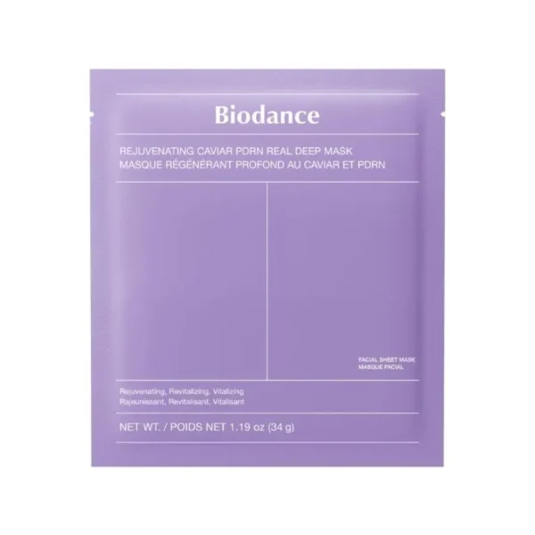 Mascarilla PDRN con Caviar Coreana | Tratamiento Intensivo Antiedad y Lifting
