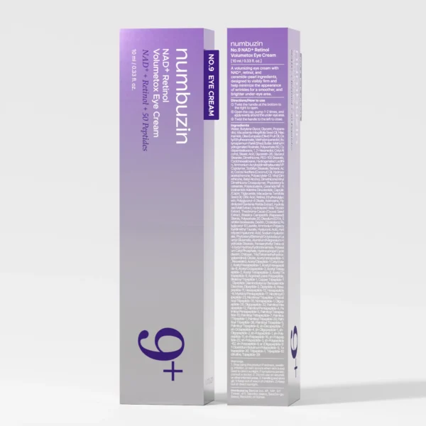Numbuzin No.9 NAD+ Retinol Volumizing Eye Cream - Imagen 3