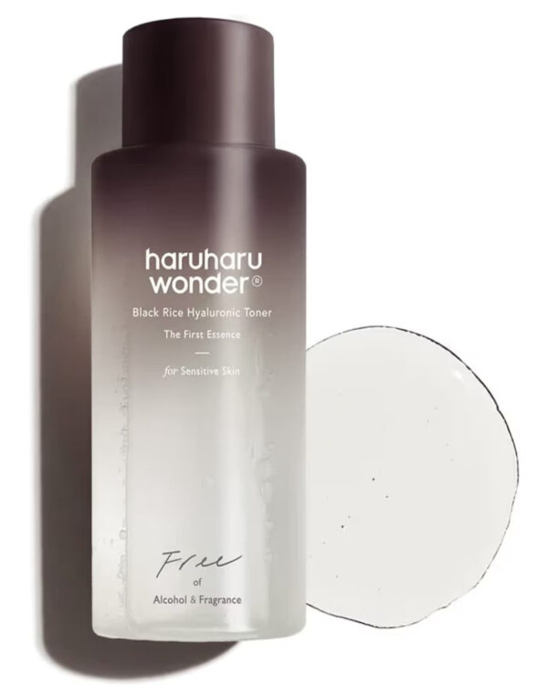 HaruHaru Wonder Black Rice Hyaluronic Toner Sensitive Skin 150 ml – Tónico Hidratante sin Perfume - Imagen 2