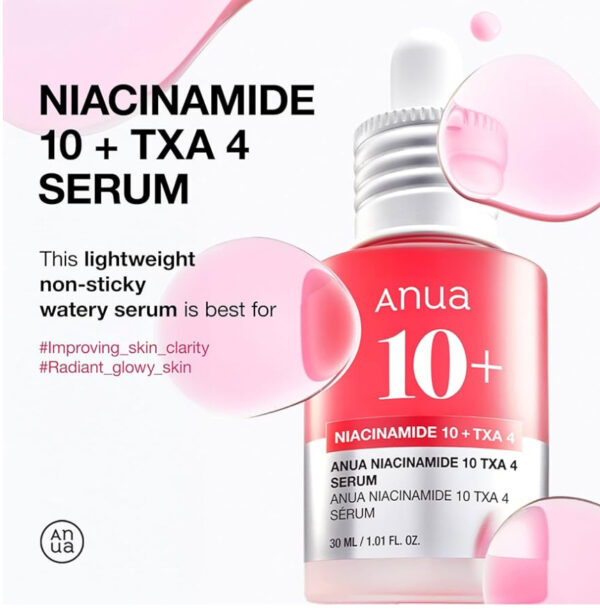 Anua Niacinamide 10% + TXA 4% Serum - Imagen 3