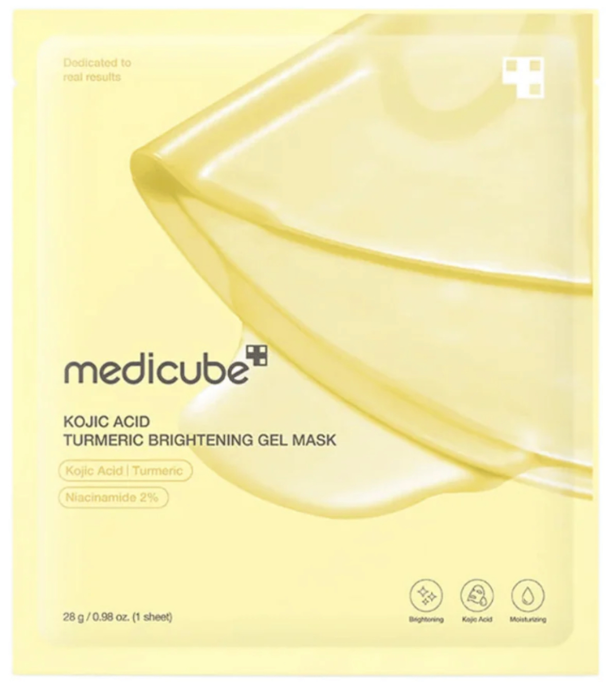 Medicube Kojic Acid Turmeric Brightening Gel Mask