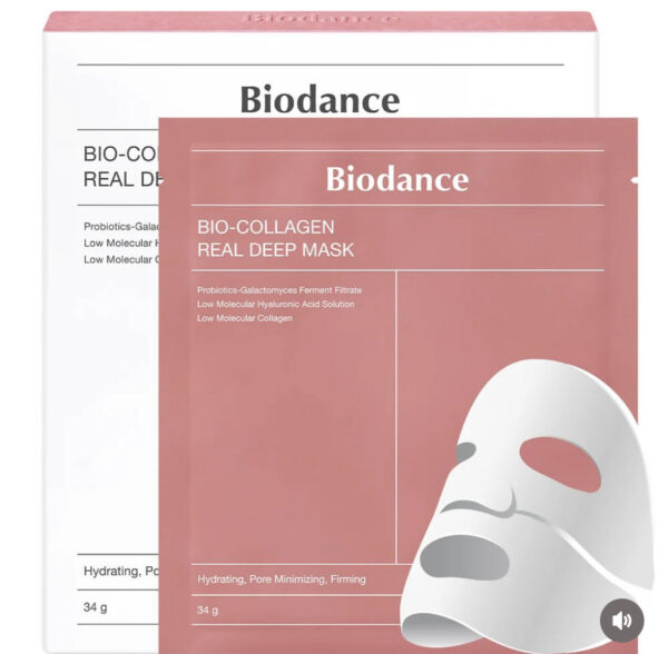 Biodance Bio-Collagen Mask – Mascarilla Hidrogel de Colágeno para Firmeza y Glow