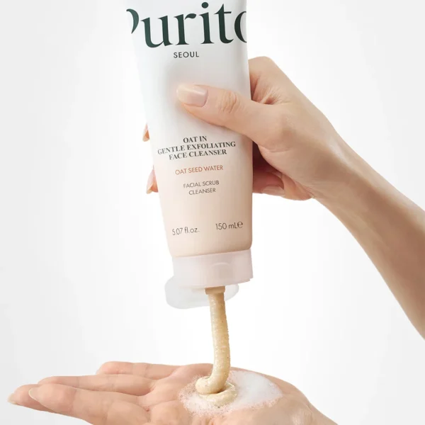 Purito Oat-In Gentle Exfoliating Face Cleanser - Imagen 2