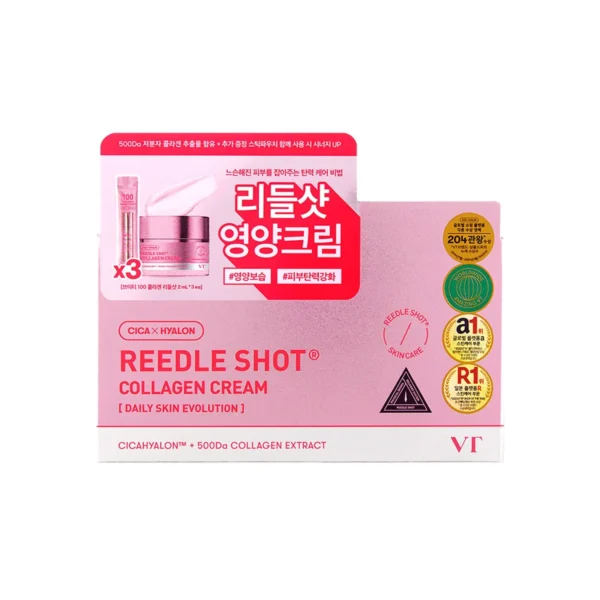 VT Reedle Shot Collagen Cream – Crema Facial Reafirmante y Calmante