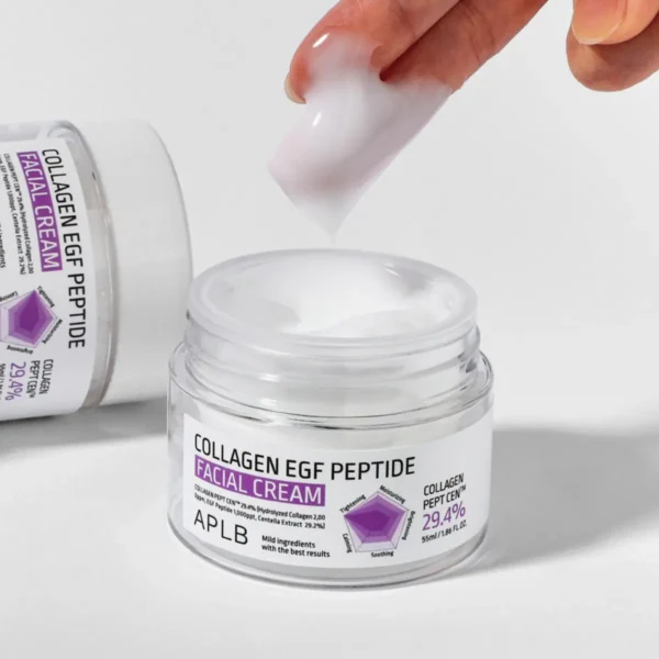 APLB Collagen EGF Peptide Facial Cream – Crema facial reafirmante con colágeno