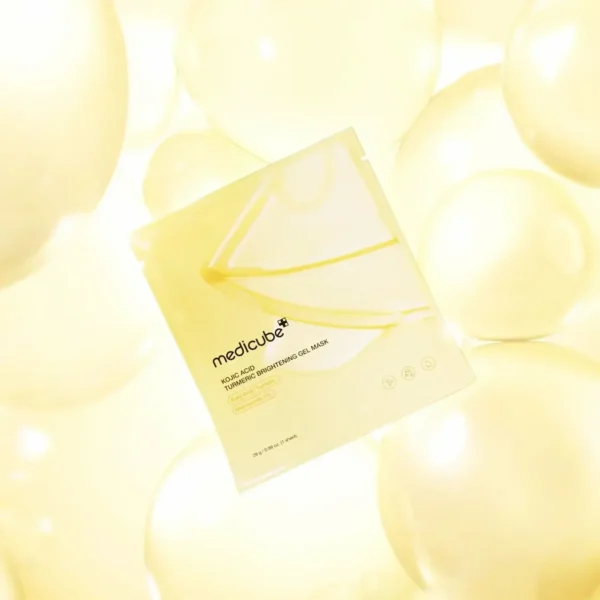 Medicube Kojic Acid Turmeric Brightening Gel Mask - Imagen 4