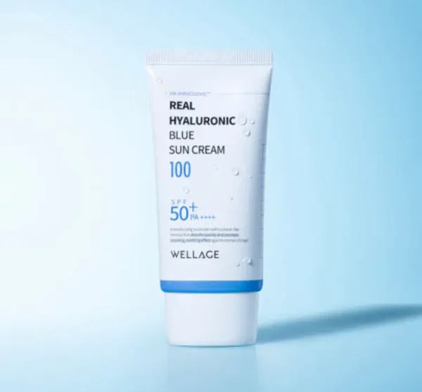Wellage Hyaluronic Blue Sun Cream SPF50+
