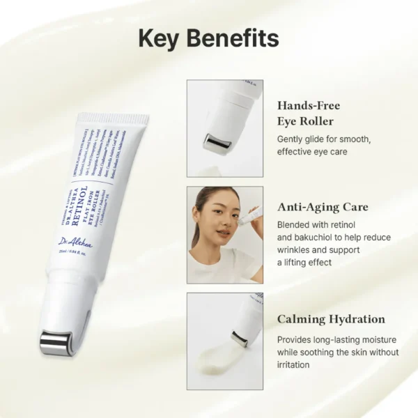 Dr. Althea Retinol Flat Iron Eye Roller 25 ml - Imagen 2