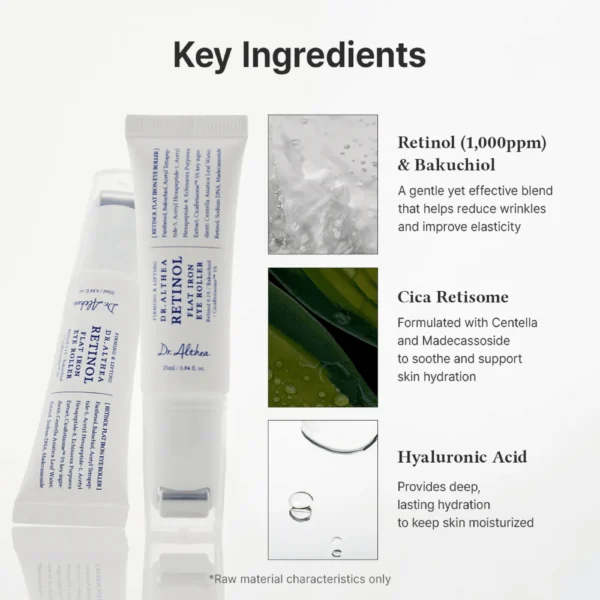 Dr. Althea Retinol Flat Iron Eye Roller 25 ml - Imagen 3