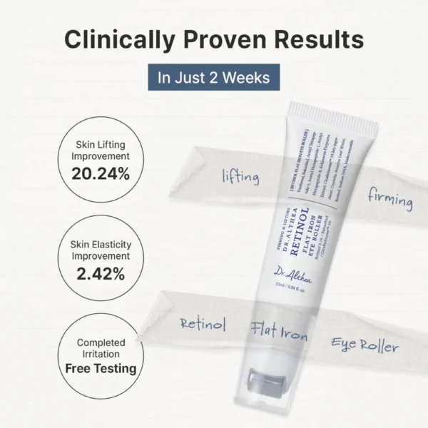 Dr. Althea Retinol Flat Iron Eye Roller 25 ml - Imagen 4