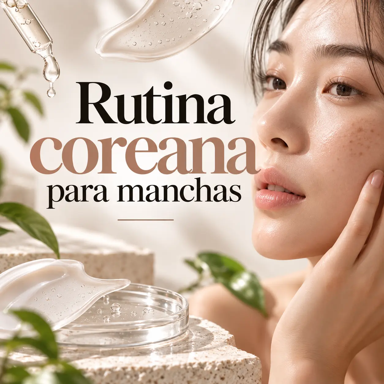 Rutina coreana para manchas