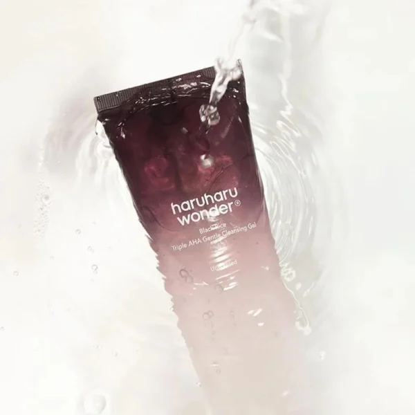 Haruharu Wonder Black Rice Triple AHA Gentle Cleansing Gel 100 ml - Imagen 2