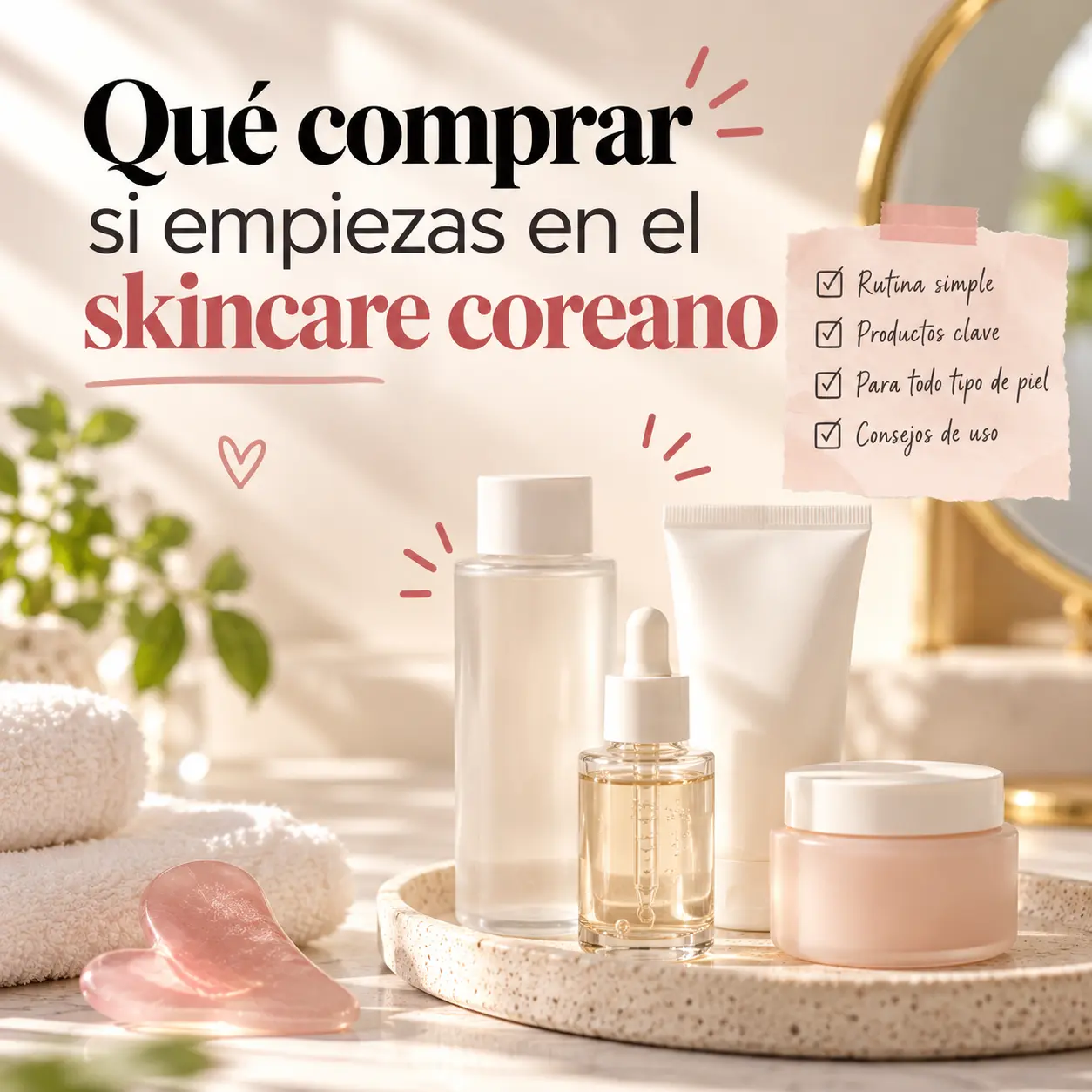 guía esencial de skincare coreano