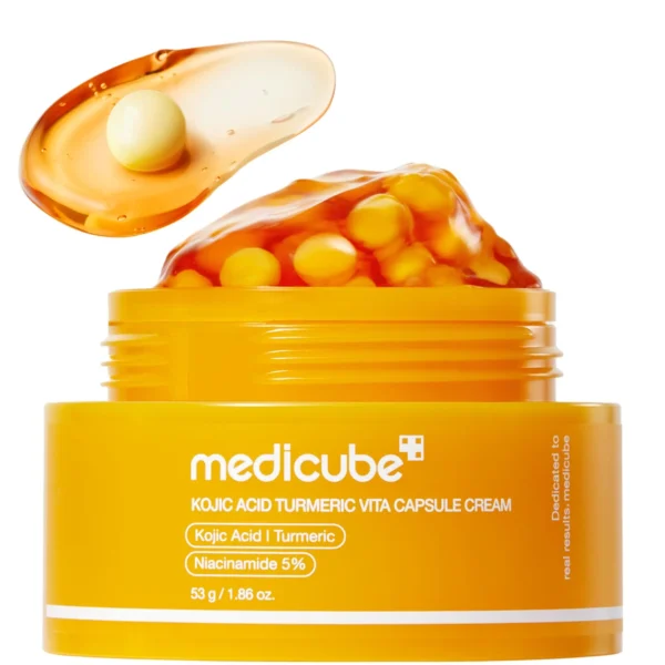 Medicube Kojic Acid Turmeric Vita Capsule Cream – Crema Antimanchas