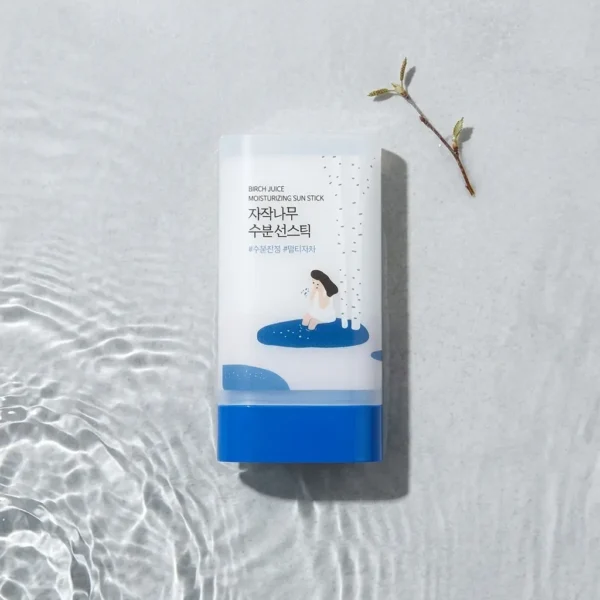 Round Lab Birch Juice Moisturizing Sun Stick SPF50+ PA++++ 19 g | Protector Solar en Barra Hidratante - Imagen 4