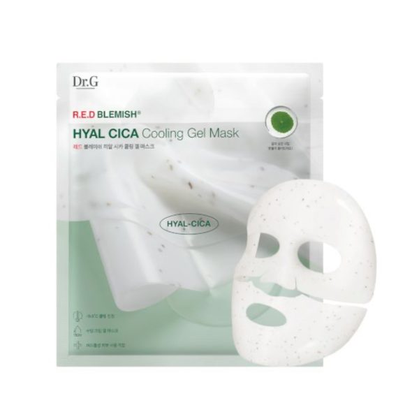 Dr.G R.E.D Blemish Hyal Cica Mask- Calmante e Hidratante con Centella