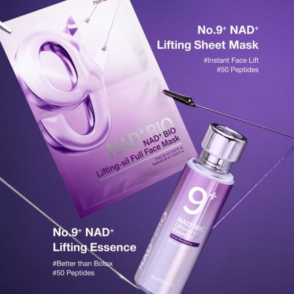 Numbuzin Nº9 NAD+ Lifting Essence + Mask Pack