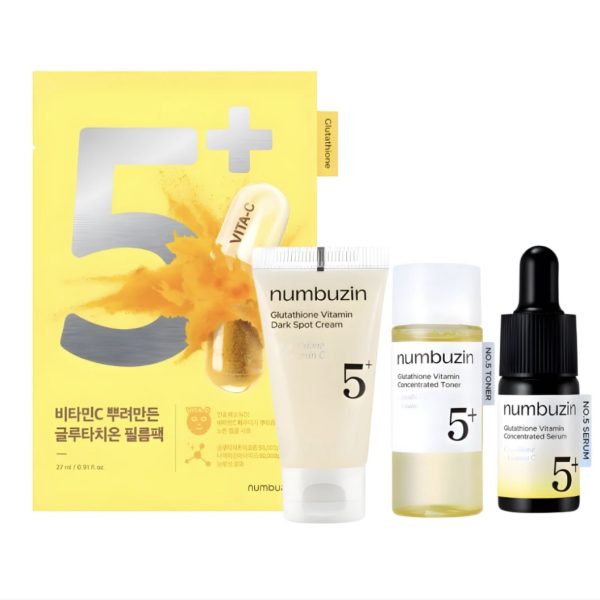 Mini Kit Iluminador Vitamina C Numbuzin No.5+
