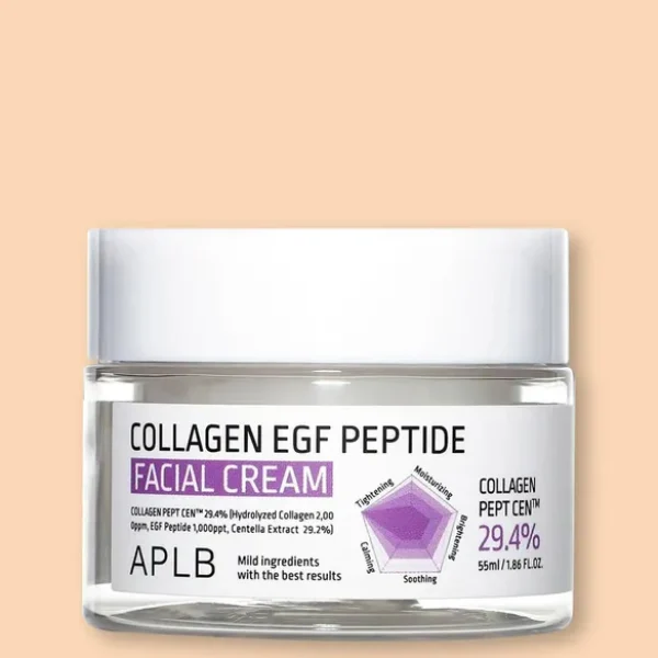 APLB Collagen EGF Peptide Facial Cream – Crema facial reafirmante con colágeno