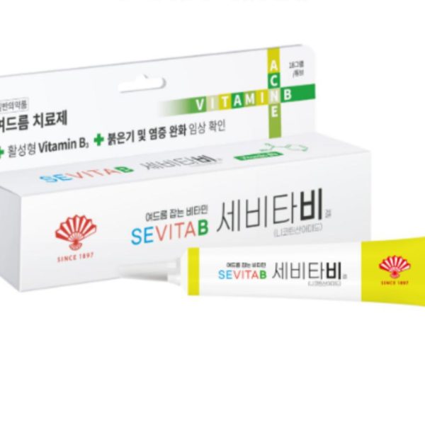 SEVITAB B Crema antiacné 18 g