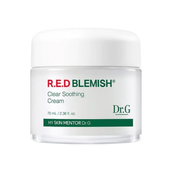 Dr.G Red Blemish Soothing Cream – Crema Facial Calmante para Piel Sensible
