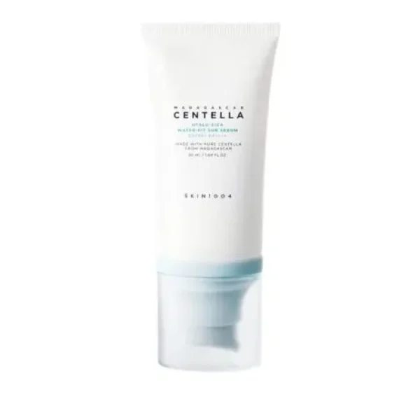 Protector solar con acabado glow