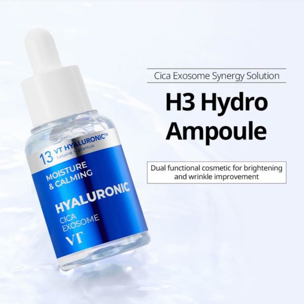 VT Cica Exosome H3 Hyaluronic Ampoule – Hidratación Profunda y Reparadora