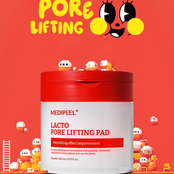 Medi-Peel Lacto Pore Lifting Pad – Pads Reafirmantes y Anti-Poros
