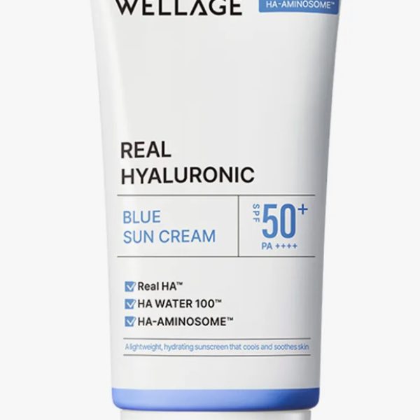 Wellage Hyaluronic Blue Sun Cream SPF50+