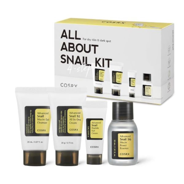 COSRX All About Snail Kit rutina coreana baba de caracol