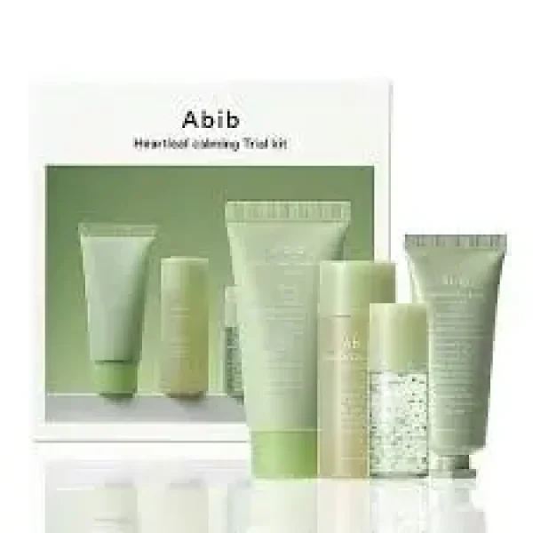 Abib Heartleaf Calming Trial Kit: la rutina coreana ideal para piel sensible y con acné